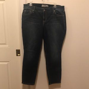 Torrid Fit At First Skinny Dark Wash Jean